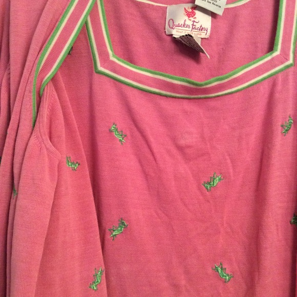 Quacker Factory 3X Twin Set Sweater - Picture 2 of 5